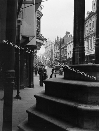 HIGH STREET FROM STEPS OF GUILDHALL